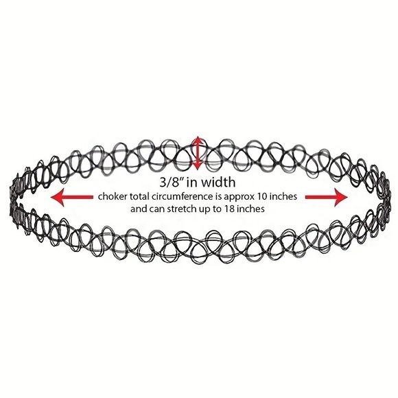 Good Vibes Henna Choker Necklace - Picture 3 of 6